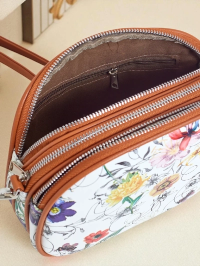 Royalfashion Majhna ženska torbica iz ekološkega usnja Floriana