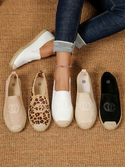 Royalfashion Ženske ekološke suede espadrile Aroll