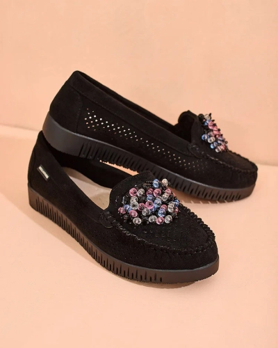 Royalfashion Women's beaded openwork mokasini Namis