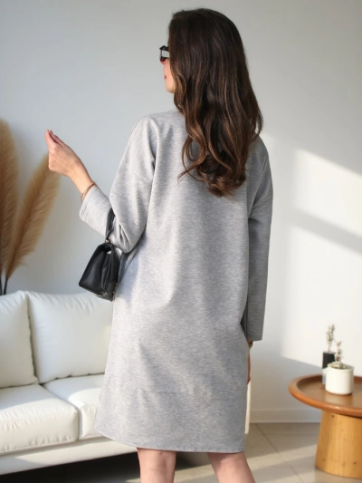 Royalfashion Ženska tkaninska obleka