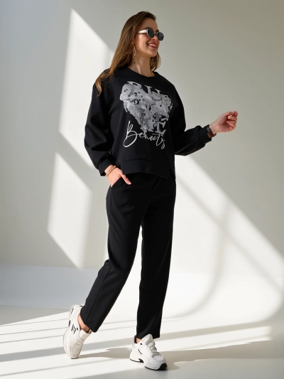 Royalfashion Ženski viskozni set s tiskom