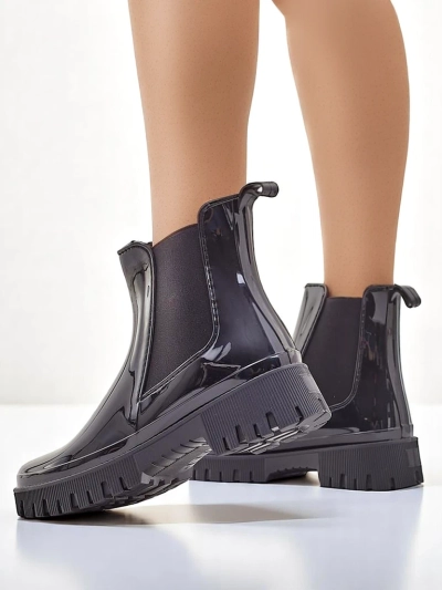 Royalfashion Lakirane ženske gumene čizme EriEri