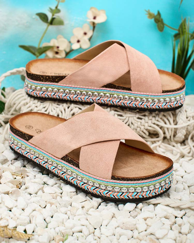 Royalfashion Ženske japonke z ravnim podplatom Tomlla