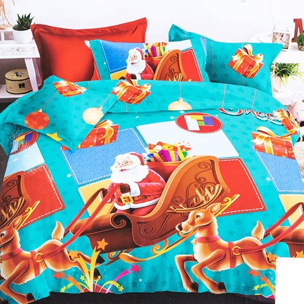 Royalfashion Pościel świąteczna 160x200 komplet 3-CZĘŚCI