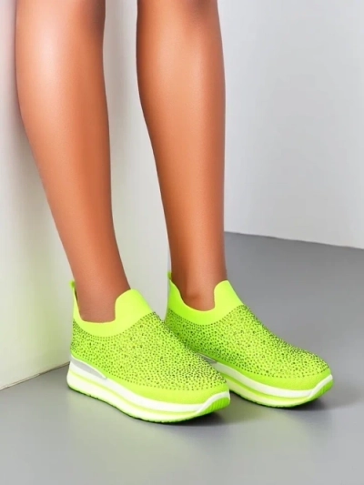 Royalfashion Ženske športne čevlje z rhinestones Adeq