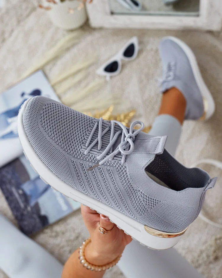 Royalfashion Ženski športni copati iz blaga Amgent