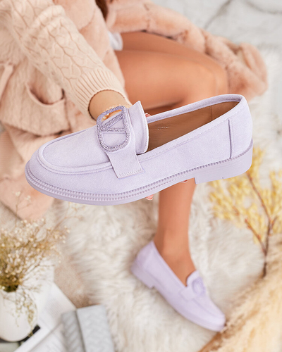 Royalfashion Ženski mokasini z okraskom iz meglice