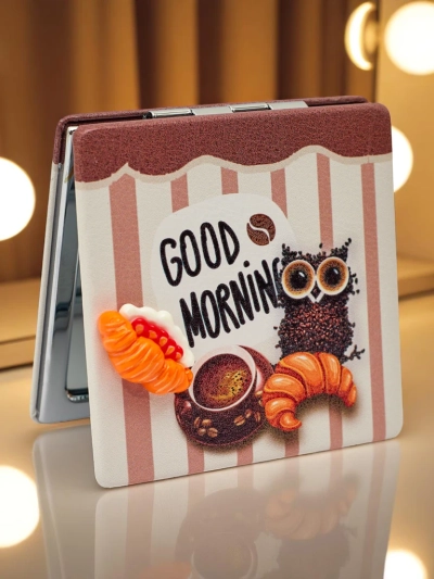 Royalfashion Mini žensko ročno ogledalo za torbico