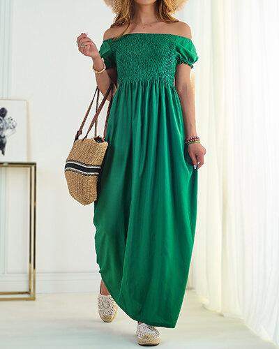 Royalfashion Ženska midi obleka a'la hiszpanka