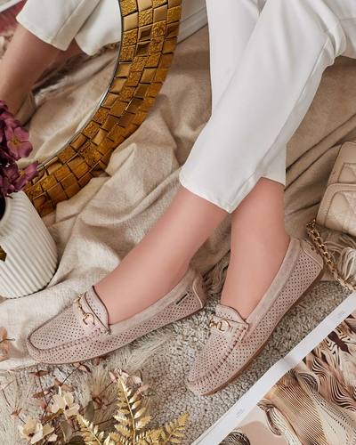 Royalfashion Ženski ažurasti mokasini Mill