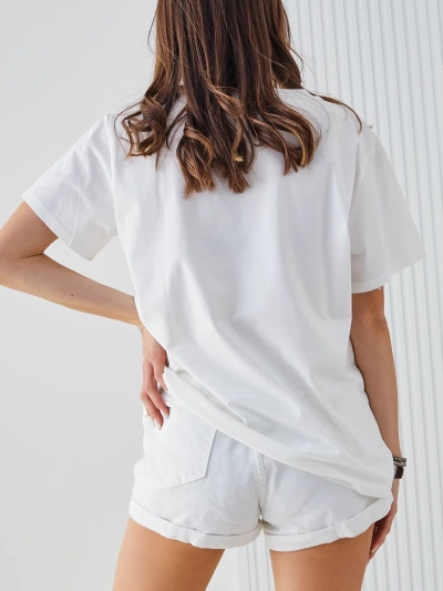 Royalfashion Ženska bombažna majica s potiskom