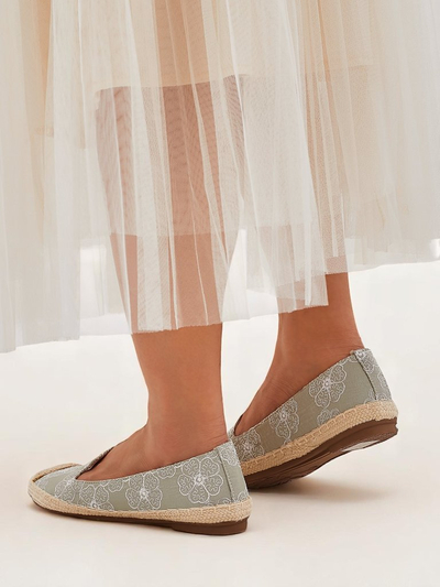 Kraljevski stil Ženske espadrile BlossomSteps