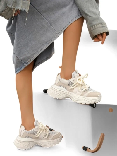 Royalfashion Ženski športni čevlji na debelejši podplati Loness