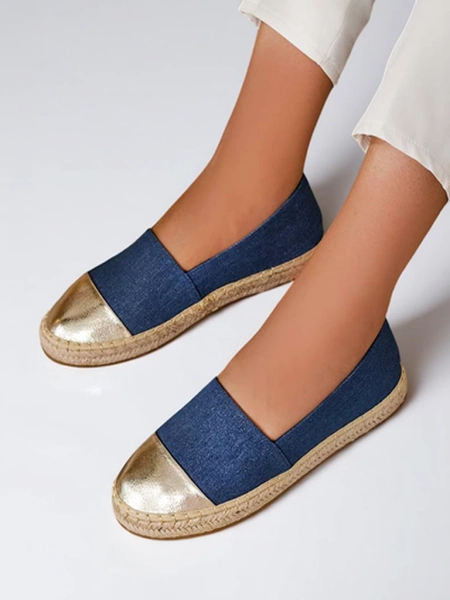 Royalfashion Ženske espadrile a'la denim Anerta