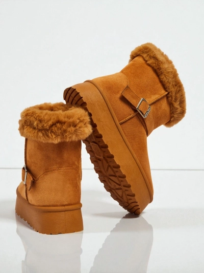 Royalfashion Kratki ženski škornji a'la snežni škornji Myrelle