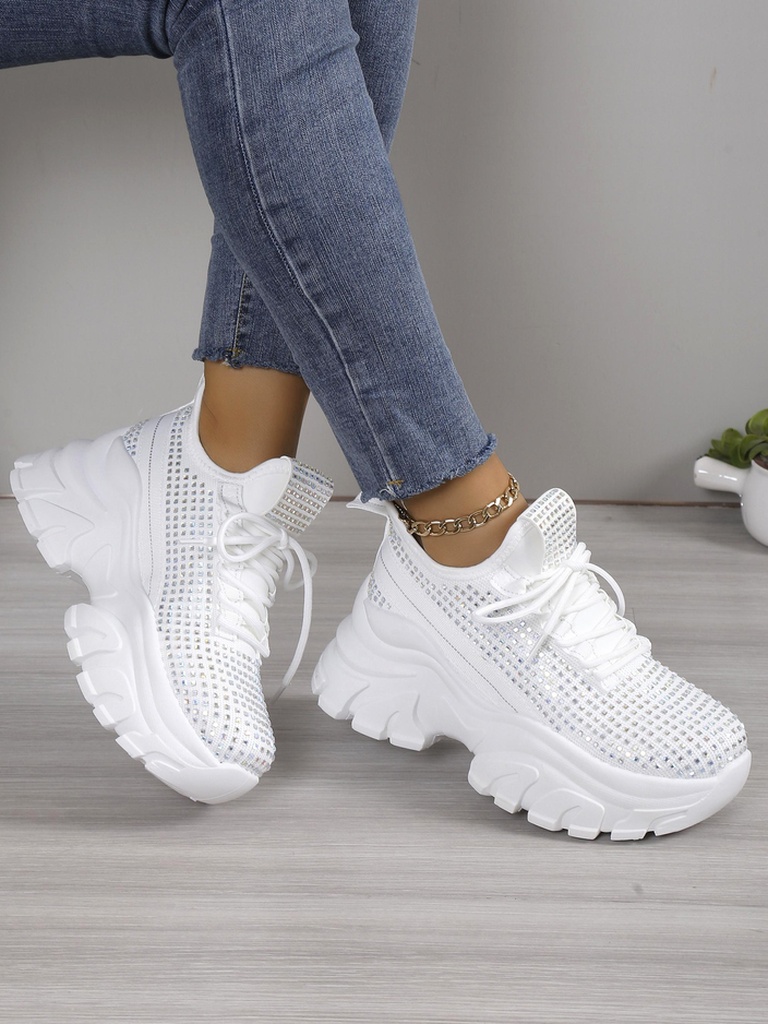 Royalfashion Ženske športne superge s kamenčki Blysco