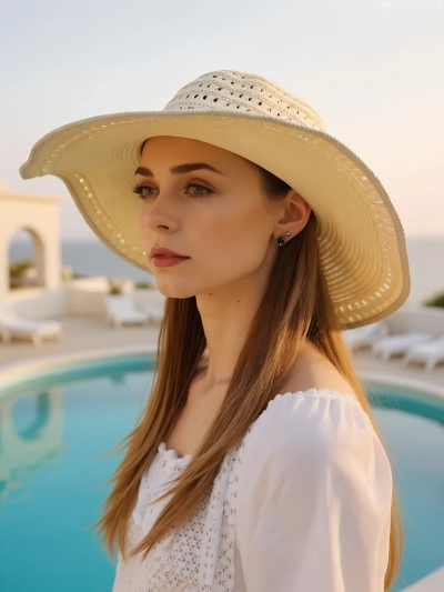 Royalfashion Ženski slamnik Solvella