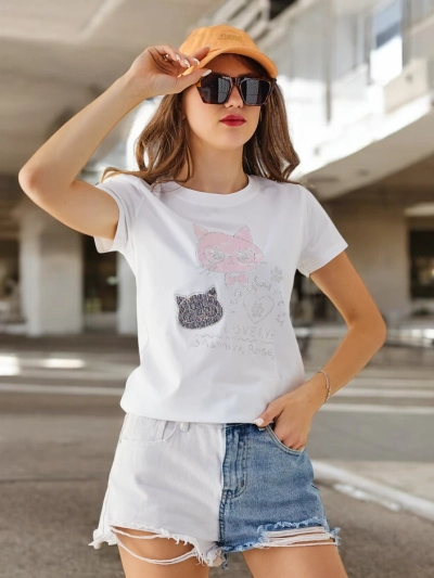Royalfashion Ženska bombažna bluza