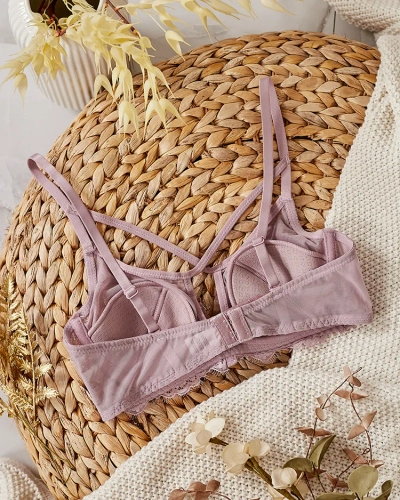 Royalfashion Ženski modrček z okrasnimi naramnicami