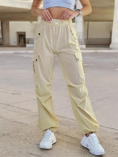 Royalfashion Ženske bojne hlače iz blaga