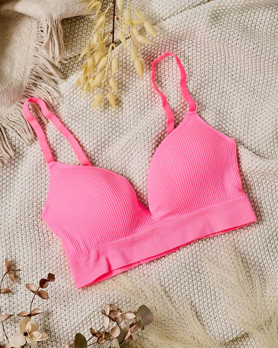 Royalfashion Ženski rebrasti modrček