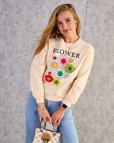 Royalfashion Ženska bombažna majica s tankim potiskom