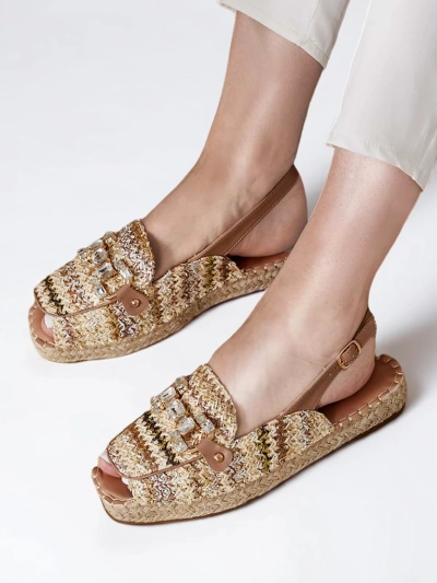 Royalfashion Ženske espadrile z odprtim prstom