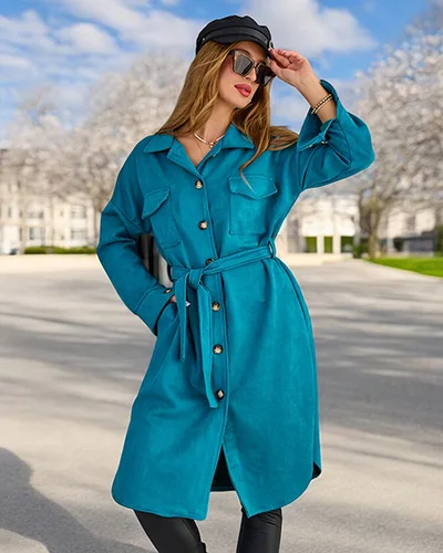 Royalfashion Ženski srajčni plašč