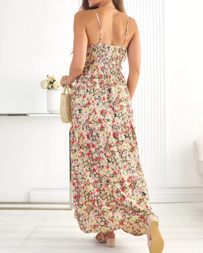 Royalfashion Ženska bombažna midi obleka