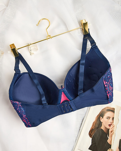 Royalfashion Ženski modrček, okrašen s čipko