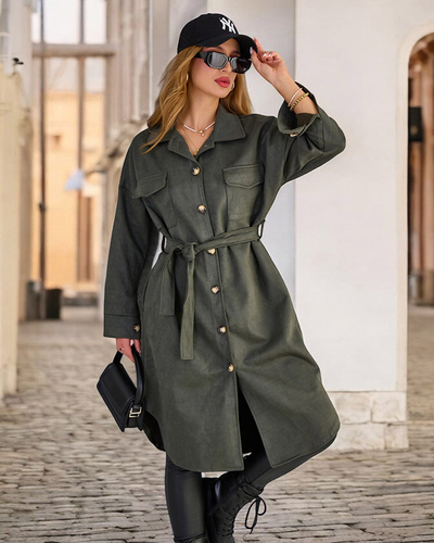 Royalfashion Ženski srajčni plašč