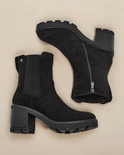 Royalfashion Eko-suede ženski gležnjače na potpuno Weggis