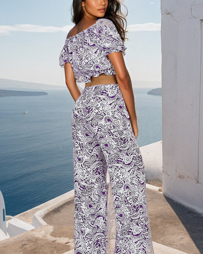 Royalfashion Dvodelni ženski komplet s potiskom