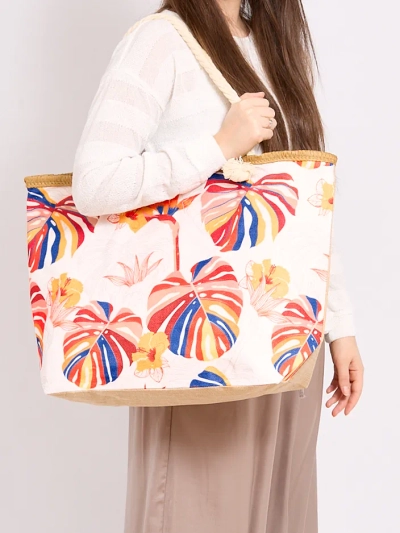 Royalfashion Velika platnena torba s printom