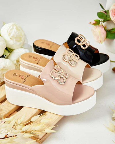 Royalfashion Lakirane ženske japonke na Sailla