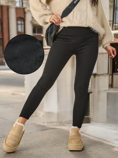 Royalfashion Topla bombažna ženska leggings
