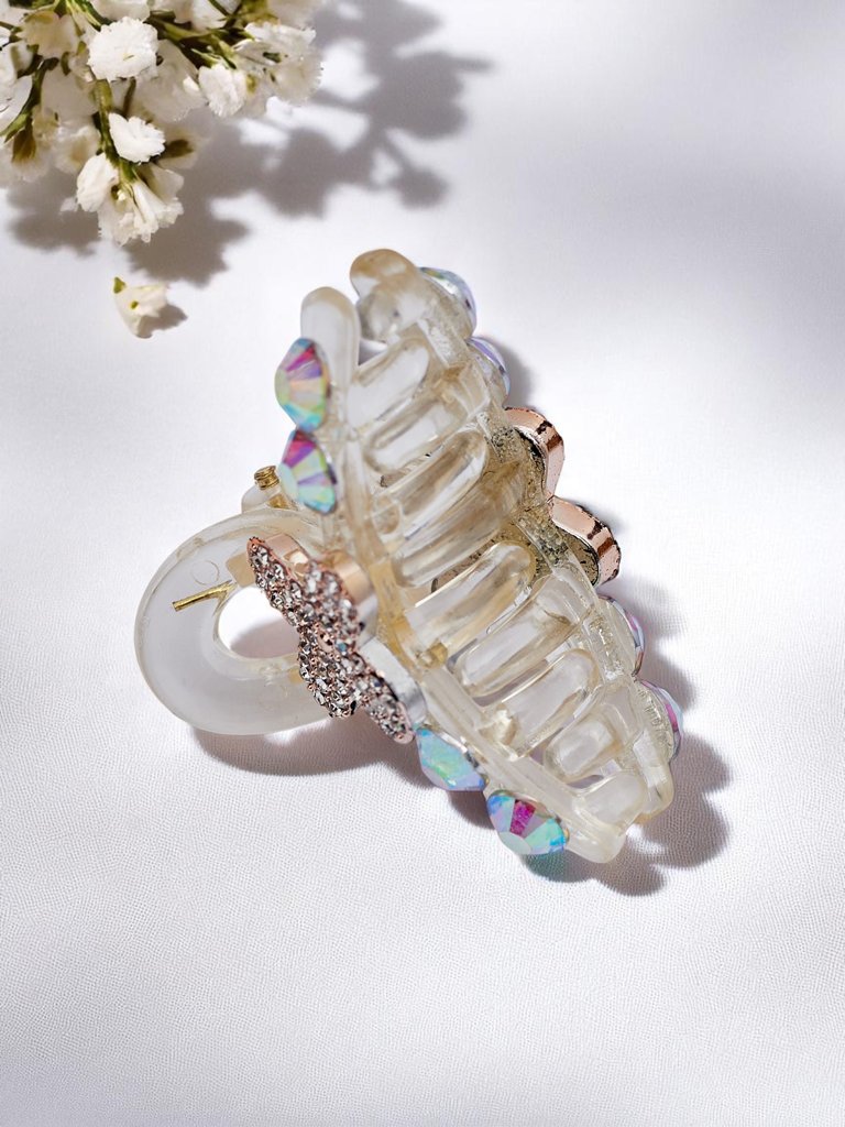 Royalfashion Lasnica za lase z bleščicami Crystal Charm