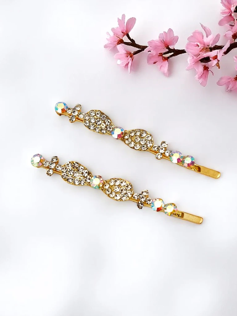 Royalfashion Lasnice za lase z bleščicami in majhnimi pentljicami Tiny Bows