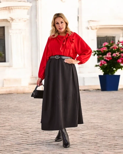 Royalfashion Damska spódnica midi