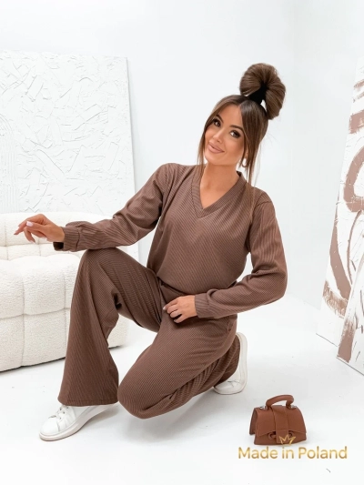 Bombažen ženski pleten komplet Shadow Line