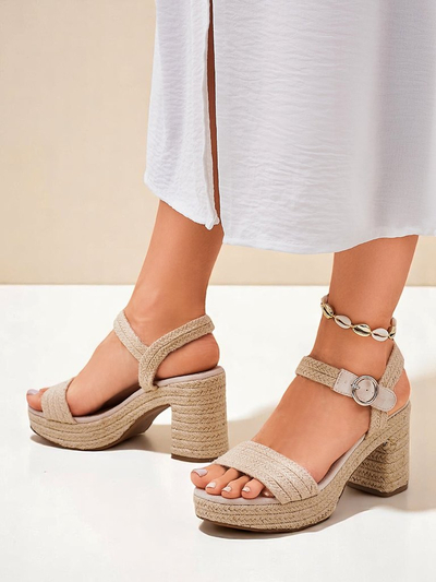 Royalfashion ženski sandali iz jute Alabama