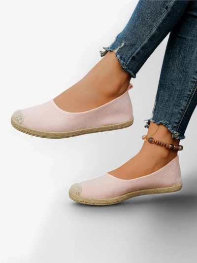 Royalfashion Ženske ekološke semiš espadrile Aroles