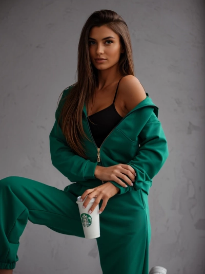 Royalfashion Ženski bombažni trenirka set