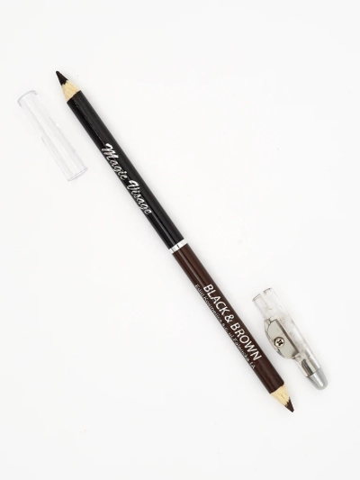 Dvobarvna svinčnik za obrvi z šilčkom Brow Duo Shade