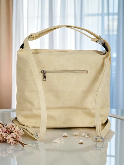 Royalfashion Velika ženska torbica iz eko usnja shopper Elara Monroe