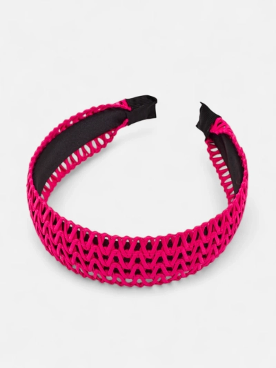 Royalfashion Ženski ažurni pleteni naglavni trak