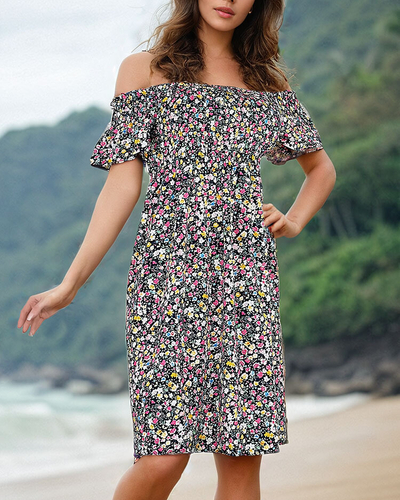 Royalfashion Ženska mini obleka a'la hiszpanka