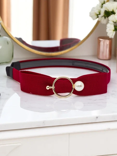 Royalfashion naglavni trak z mašno in okrasno broško Mašna čar