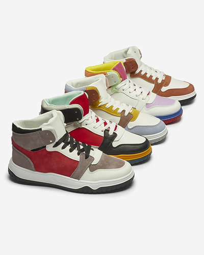 Kolorowe sportowe sneakersy damskie Aopp- Obuwie