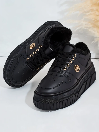 Royalfashion Otopne ženske superge s krznom Rozit